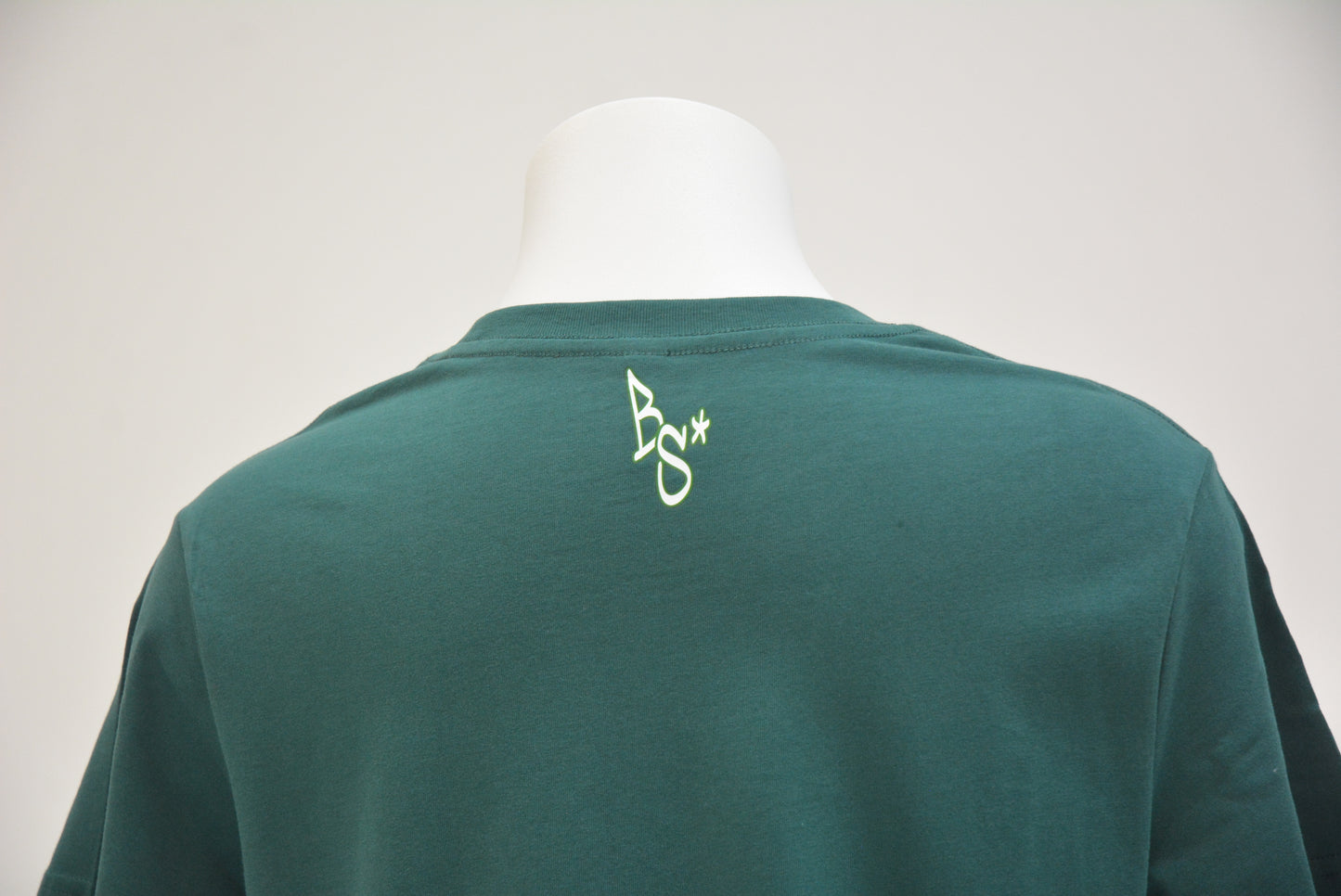 Ma Sista Light Tee Dark Green- White