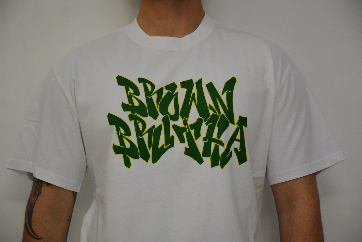 Brown Brutha TB Street Heavy Tee - Green